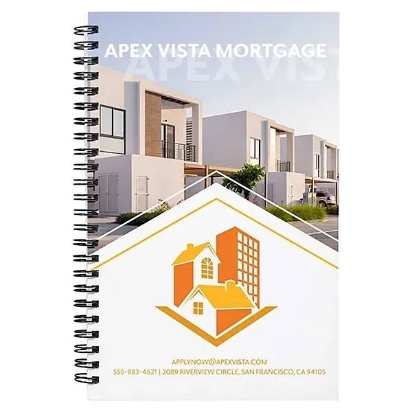 Full Color 7X10 Spiral Notebook