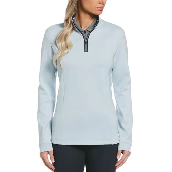 Original Penguin Ladies Clubhouse Mock Pullover