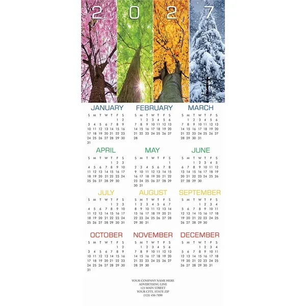 Yearlong Wishes Calendar Cards