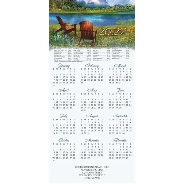 By the Lake Calendar Cards