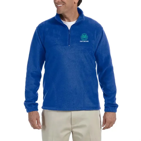 Harriton Quarter-Zip Fleece Pullover Jackets