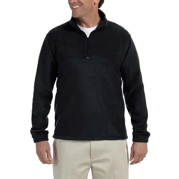 Harriton Quarter-Zip Fleece Pullover Jackets