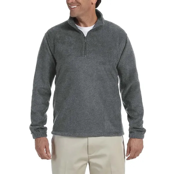 Harriton Quarter-Zip Fleece Pullover Jackets
