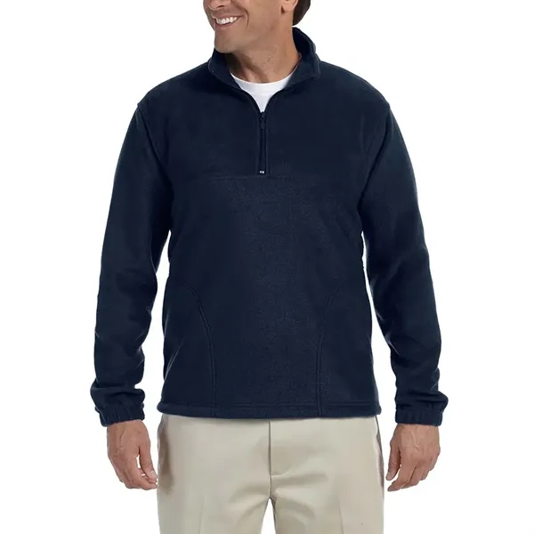 Harriton Quarter-Zip Fleece Pullover Jackets