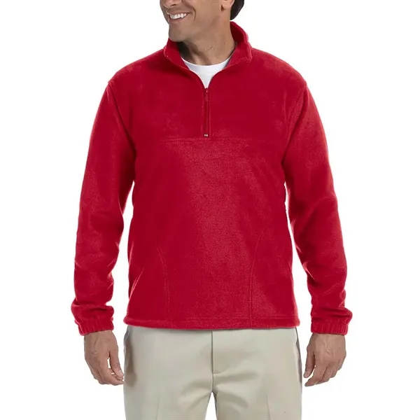 Harriton Quarter-Zip Fleece Pullover Jackets