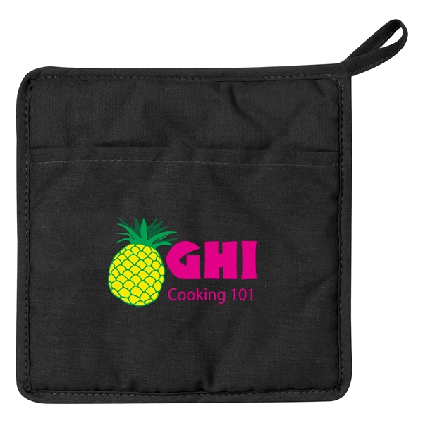 Custom Quilted Cotton Canvas Pot Holder