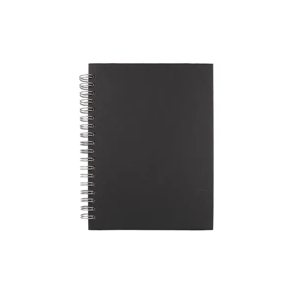 Pocket Spiral Notebook W/ Magnetic Pen Holder & Sticky