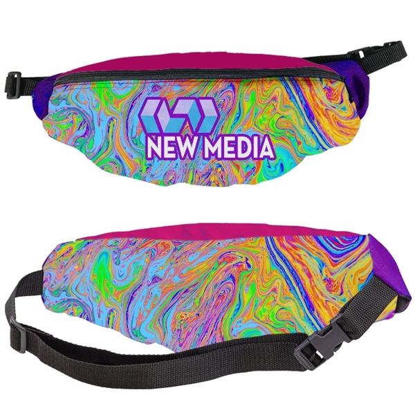 Wide Full Color Fanny Pack - Wide Full Color Fanny Pack - Image 5 of 25
