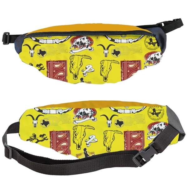 Wide Full Color Fanny Pack - Wide Full Color Fanny Pack - Image 8 of 25