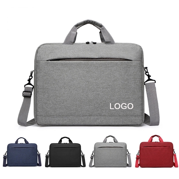 15 Inch Water Resistant Laptop Shoulder Bag - 15 Inch Water Resistant Laptop Shoulder Bag - Image 0 of 2