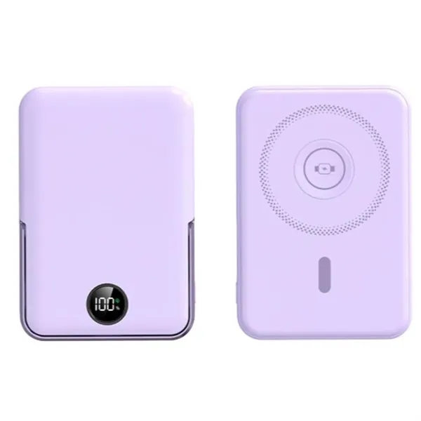 10000 mAh Power Bank & wireless charger w/ Phone Stand