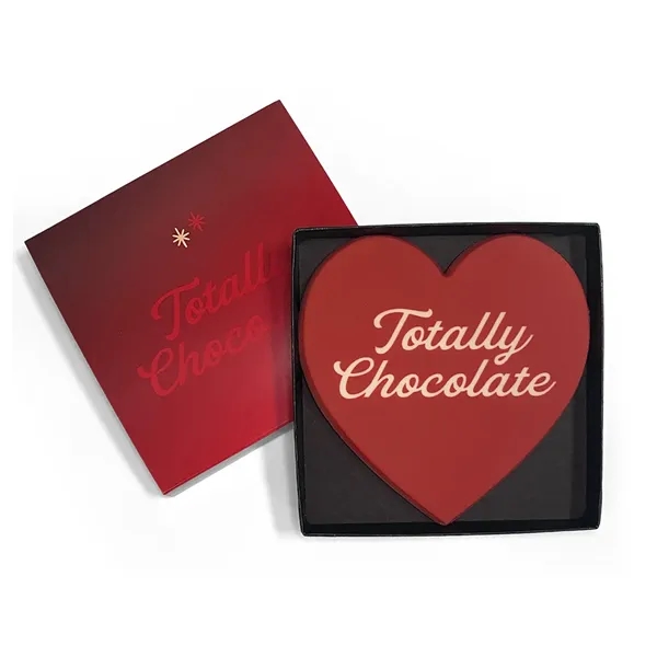 4"x4" Full Color White Chocolate w/ Classic Custom Packaging