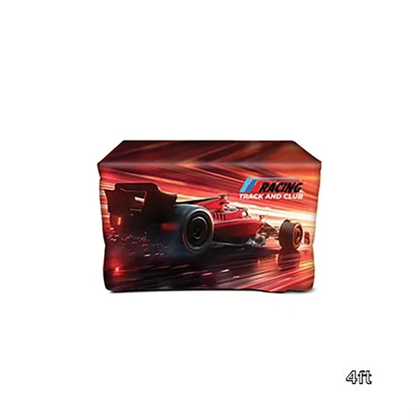 Custom DisplaySplash 4' Fitted Open Back Table Cover