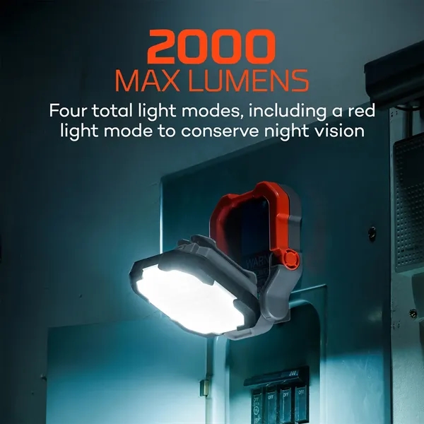 NEBO® Omni Axis 2K Work Light & Power Bank