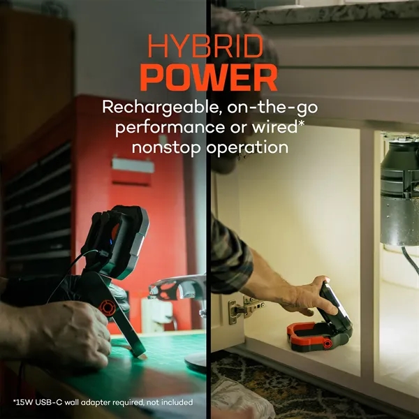 NEBO® Omni Axis 2K Work Light & Power Bank