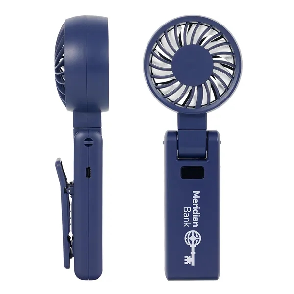 Purl High Speed Rotatable Handheld Fan With Clip