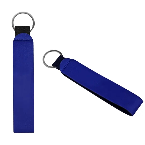 Portable Neoprene Wristlet Keychain Strap 5"x1.2"