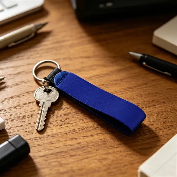Portable Neoprene Wristlet Keychain Strap 5"x1.2"