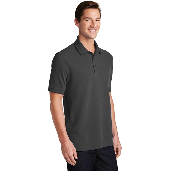 Port & Co Combed Ring Spun Pique Polo. - Port & Co Combed Ring Spun Pique Polo. - Image 2 of 30