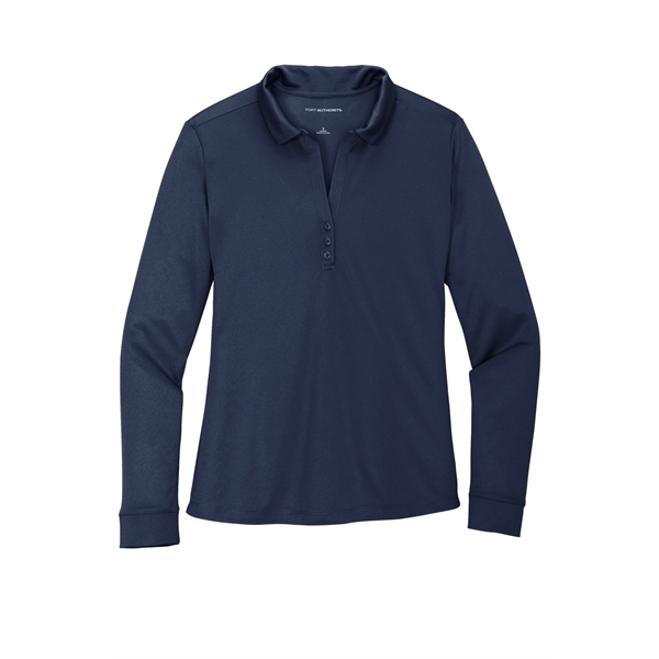 Port Authority Women's Silk Touch Performance Long Sleeve... - Port Authority Women's Silk Touch Performance Long Sleeve... - Image 12 of 25