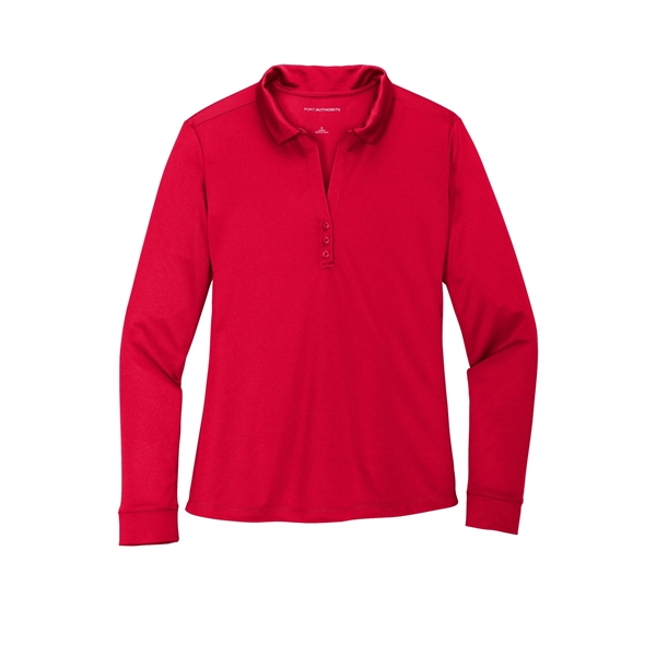 Port Authority Women's Silk Touch Performance Long Sleeve... - Port Authority Women's Silk Touch Performance Long Sleeve... - Image 17 of 25