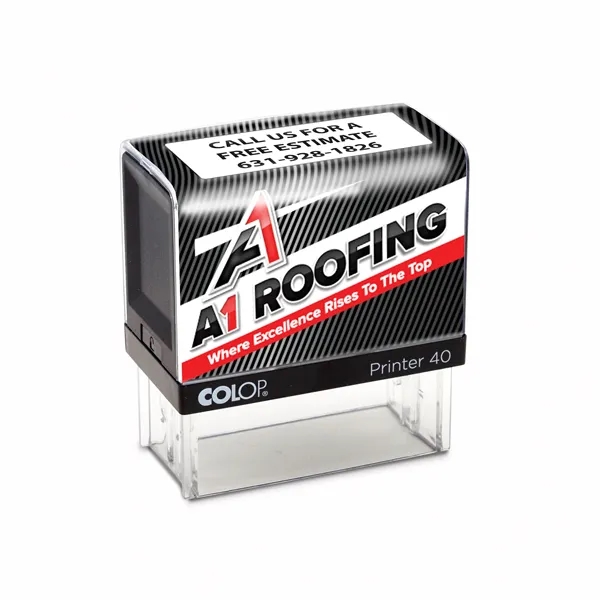 COLOP Printer 40F Self-Inking Rubber Stamp