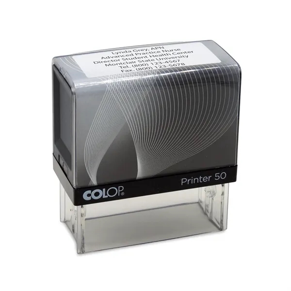 COLOP Printer 50 Self-Inking Rubber Stamp