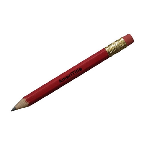 Hex Golf Pencils with Erasers - Hex Golf Pencils with Erasers - Image 0 of 6