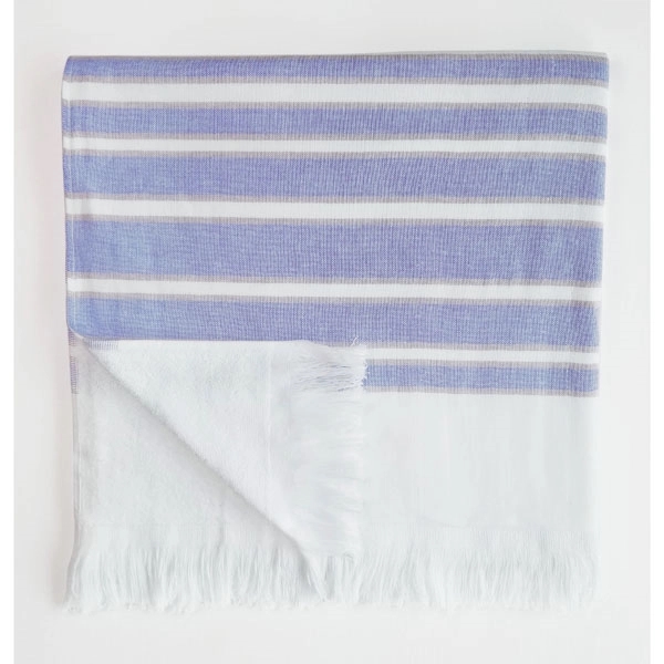 36x70 Turkish Beach Towel With Fringes - 36x70 Turkish Beach Towel With Fringes - Image 1 of 32