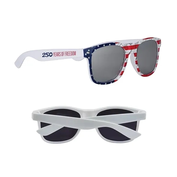 Victory USA Flag Mirror Sunglasses