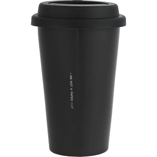 I'm Not a Paper Cup 10oz Ceramic Tumbler w/ Lid