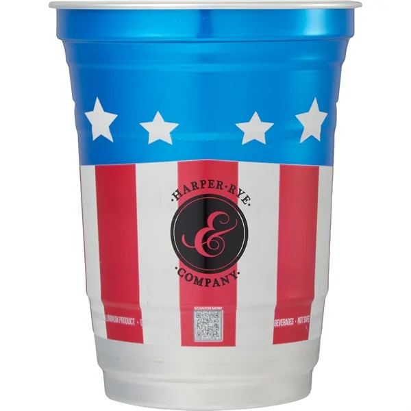 Custom Top Cup America 250th Aluminum Cup 16oz