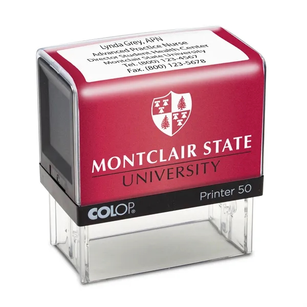COLOP Printer 50F Self-Inking Rubber Stamp