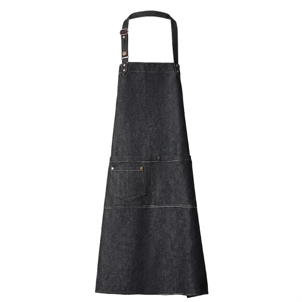 12 oz. Denim Kitchen Aprons w/ Adjustable straps & 3 Pockets