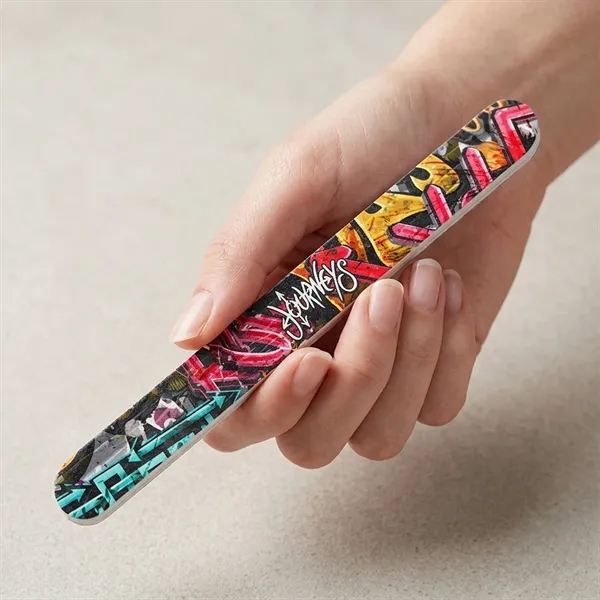 Custom 7" Nail File in EVA Pouch