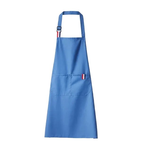 Serge Kitchen Aprons w/ Adjustable Straps & 2 front pockets