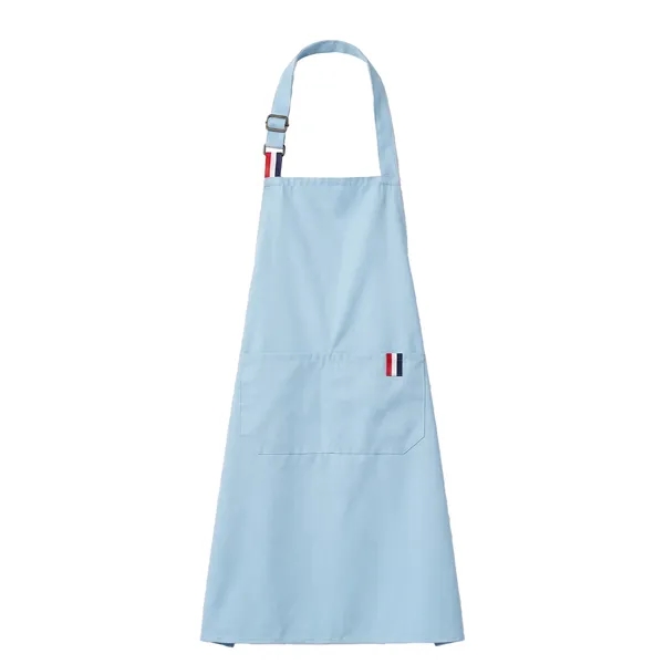 Serge Kitchen Aprons w/ Adjustable Straps & 2 front pockets