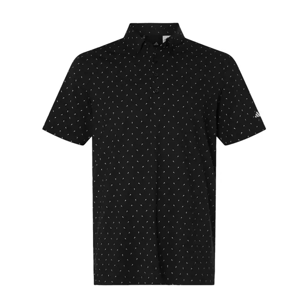 Custom Adidas Men's Ultimate365 Micro Print Polo