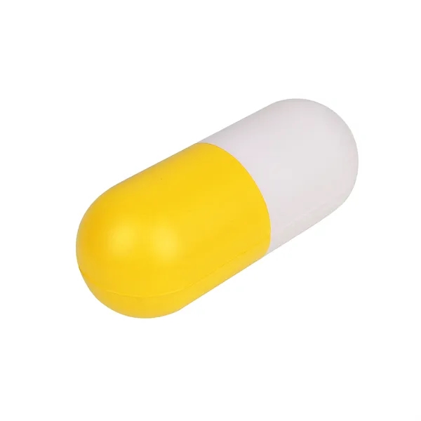 Soft PU Foam Capsule Stress Ball Anxiety Relieve Toy