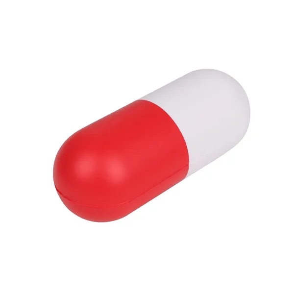 Soft PU Foam Capsule Stress Ball Anxiety Relieve Toy