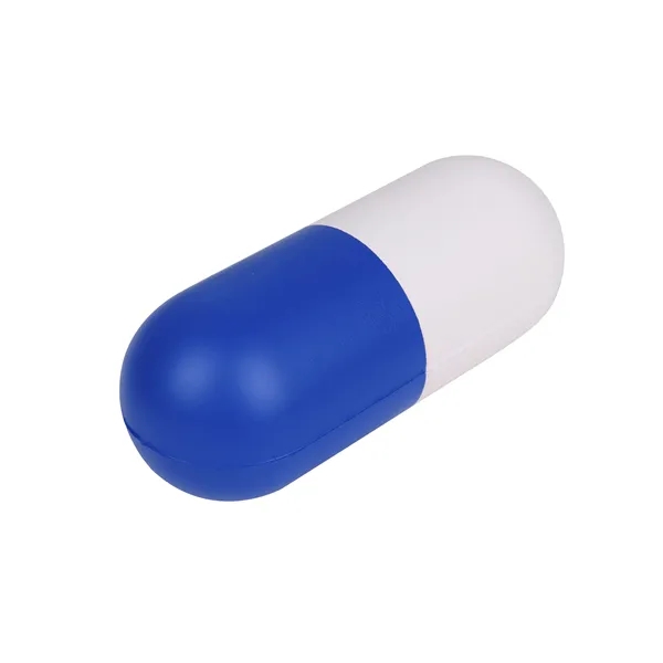 Soft PU Foam Capsule Stress Ball Anxiety Relieve Toy