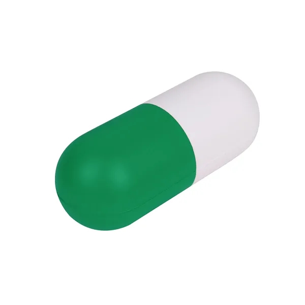 Soft PU Foam Capsule Stress Ball Anxiety Relieve Toy