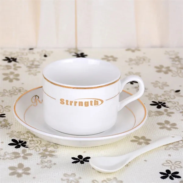 Tea Cups and Saucers Set