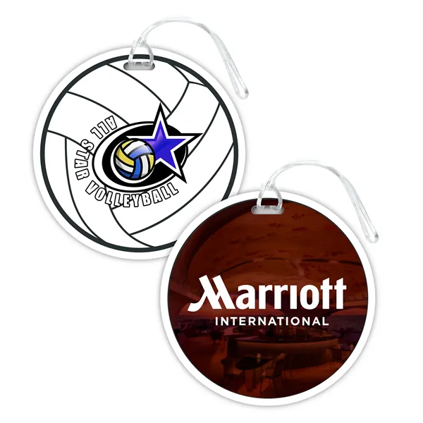 Custom Round Luggage Tag