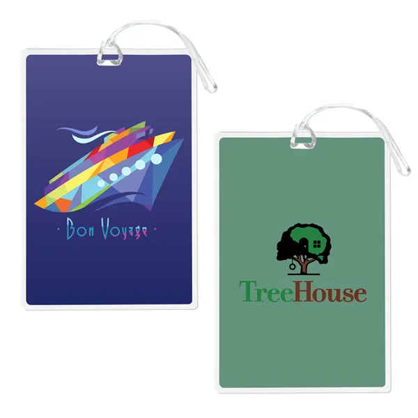 Imprinted Jumbo Luggage Tag