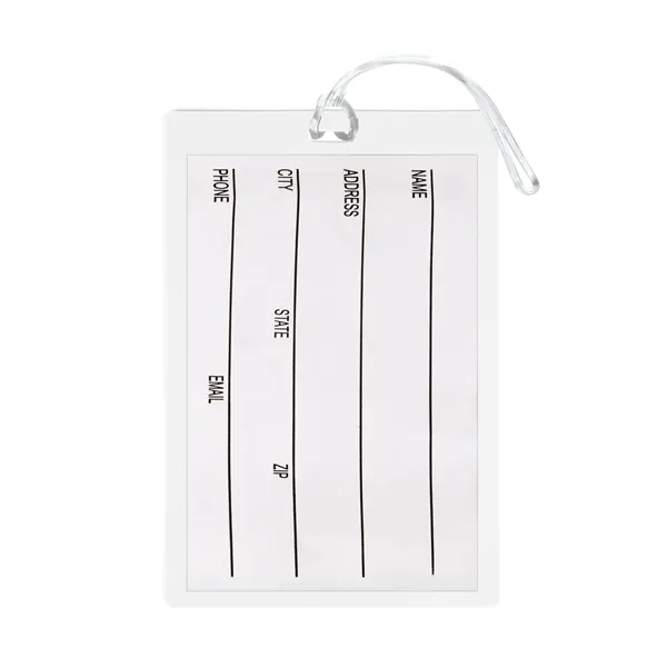 Imprinted Jumbo Luggage Tag