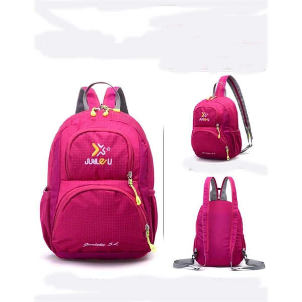 Breast Cancer Awareness Zipper Strap Backpack - Breast Cancer Awareness Zipper Strap Backpack - Image 1 of 1