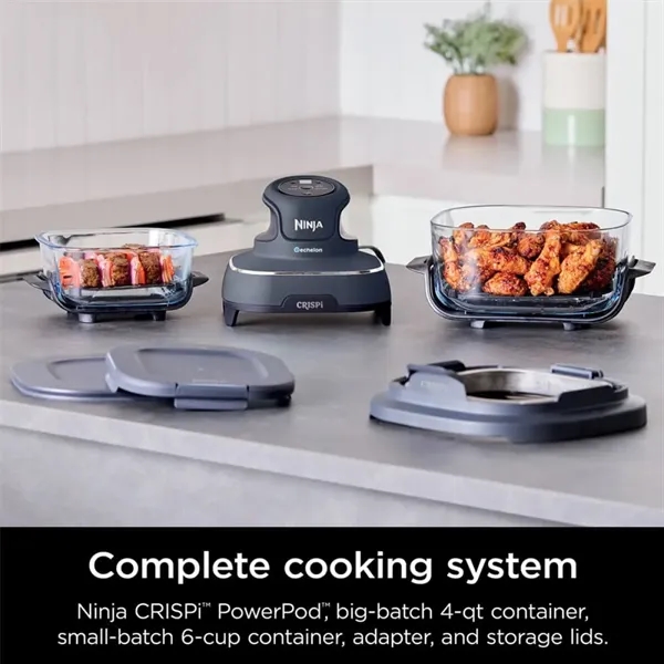 Custom Ninja Crispi® 4-in-1 Portable Glass Air Fryer Cooking System