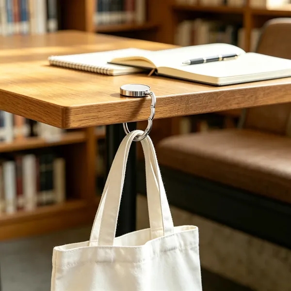 Portable Full Color Folding Purse Hook For Table