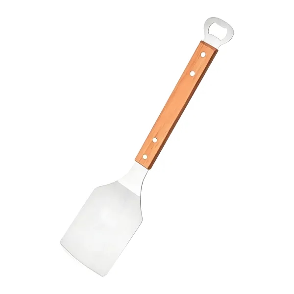 Stainless Steel Grill Spatula W/ Bottle Opener
